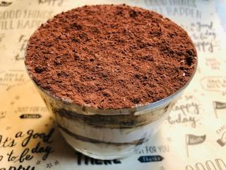 【低糖質スイーツ】チャコールバターコーヒーを使った豆腐のティラミスを作ってみた! | ミウラタクヤ商店