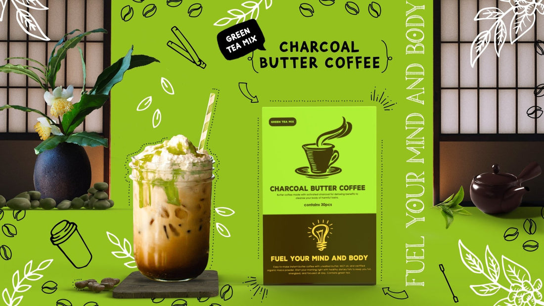 チャコールバター緑茶コーヒー販売開始! | ミウラタクヤ商店
