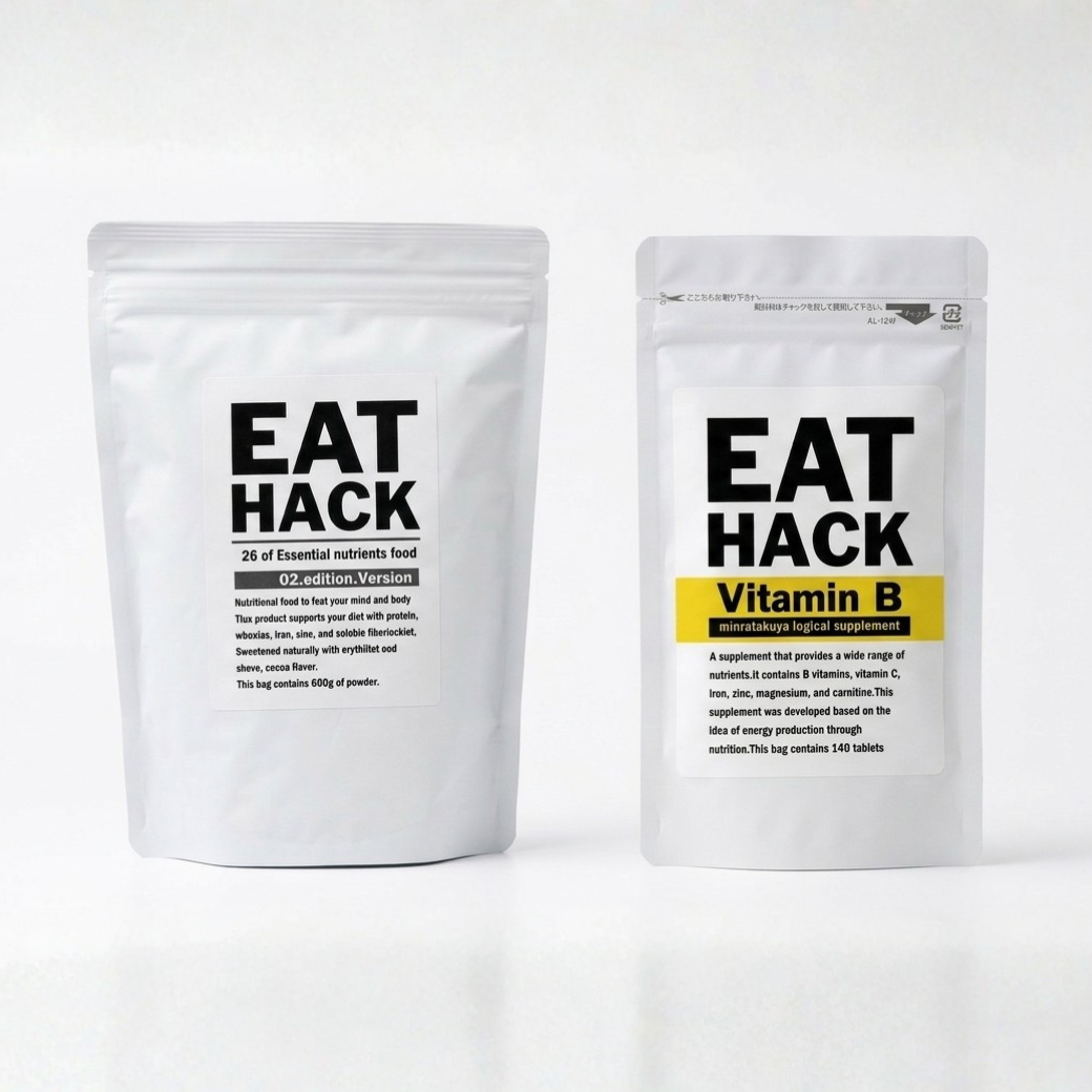 EATHACK600g+boostB140粒ミウラタクヤ商店のスタンダードセット