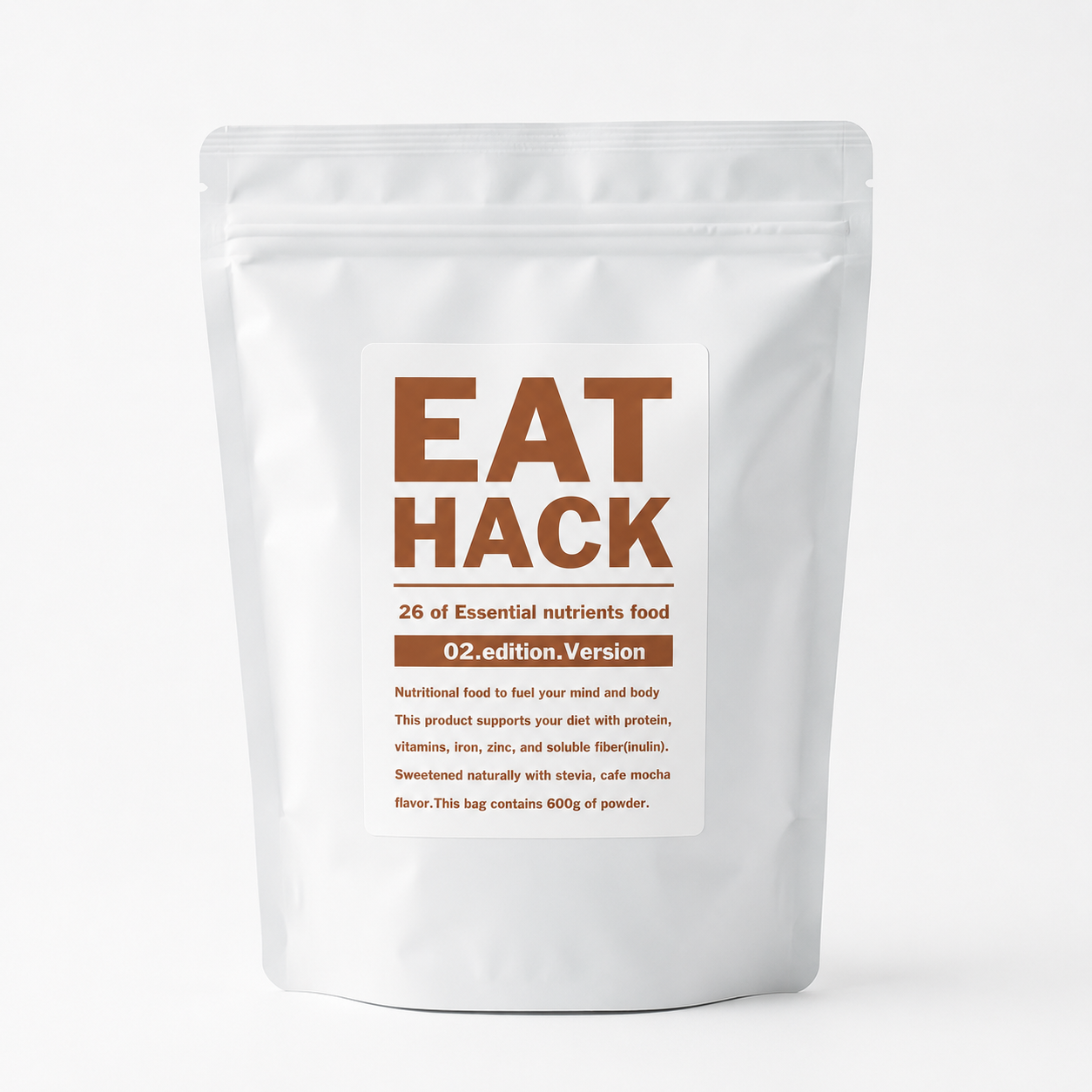 ※6月20日より出荷※断食プロテイン|EAT-HACK (イートハック)カフェモカ味 食べない時間を設計してカラダ動かす。