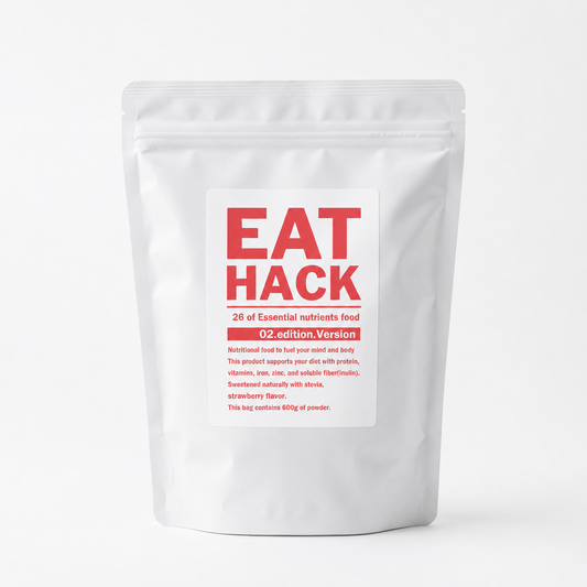 断食プロテイン|EAT-HACK (イートハック)ストロベリーミルク味 600g
