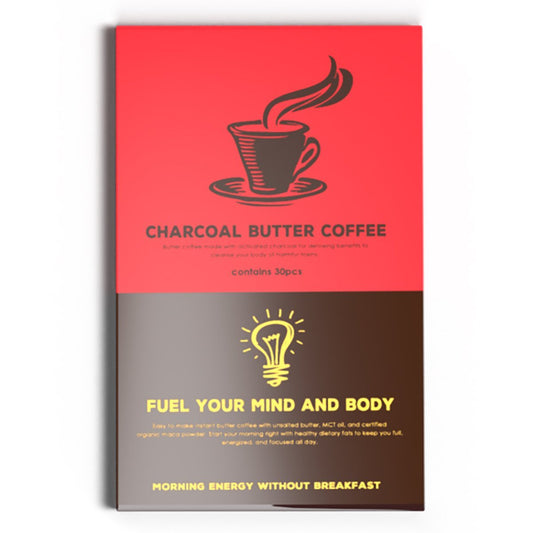 チャコールバターコーヒー 30包 MCTオイル入り - ミウラタクヤ商店