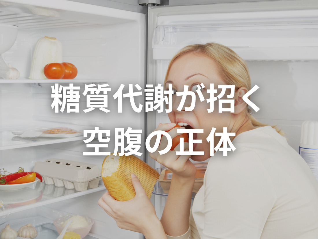 糖質は敵じゃない。でも、扱いを間違えると食欲を壊す。