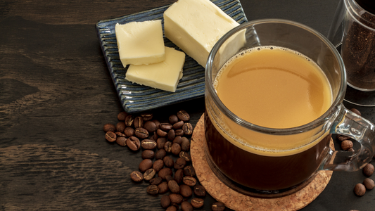 「バターコーヒー」と「コーヒー」と「チャコールバターコーヒー」の違い。