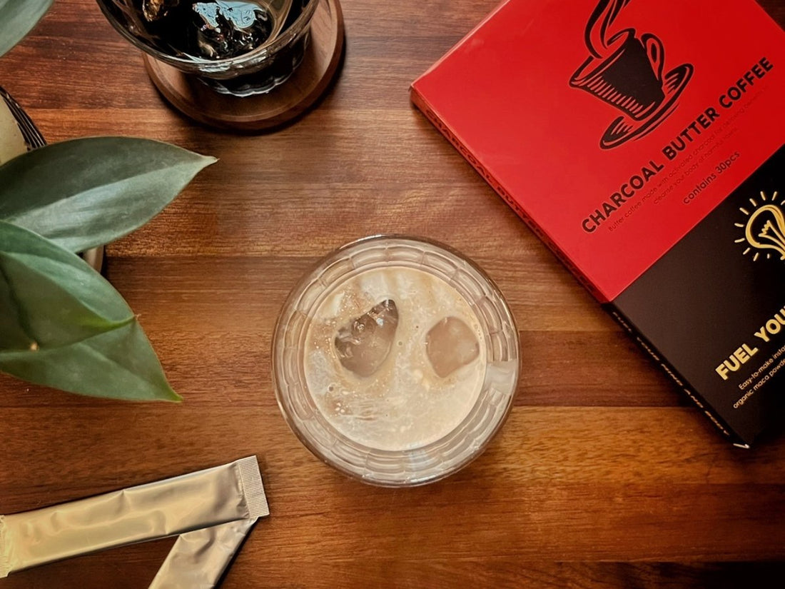 世界一優しいチャコールバターコーヒーの説明。 | ミウラタクヤ商店