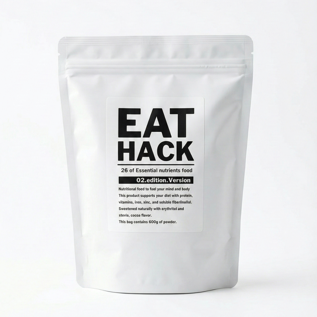※6月10日より出荷※断食プロテイン｜EAT-HACK （イートハック）ココア味 食べない時間を設計してカラダ動かす。