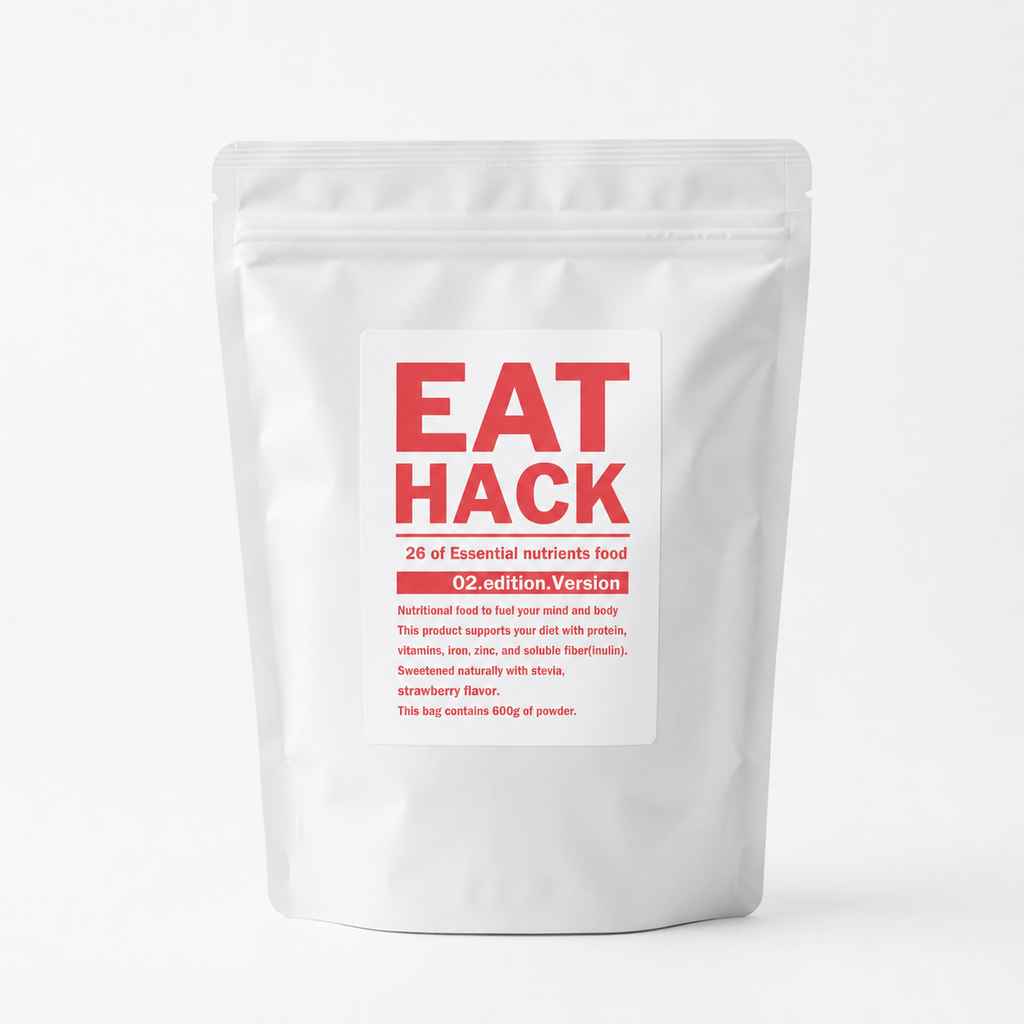 【卸売】断食プロテイン｜EAT-HACK （イートハック）ストロベリーミルク味 600g